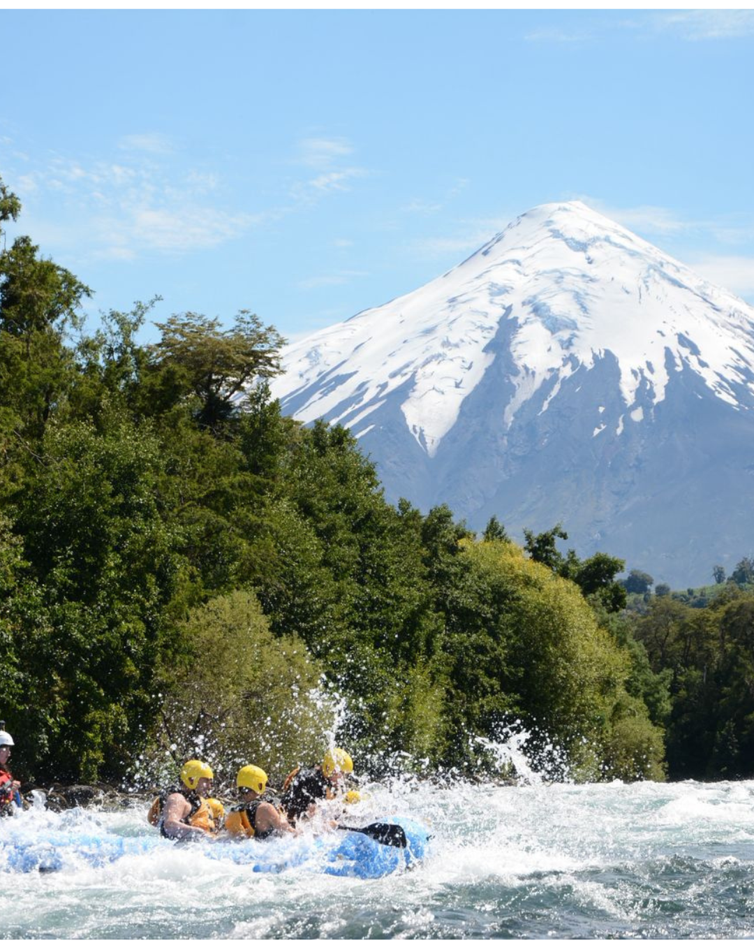 Rafting on the Petrohue River