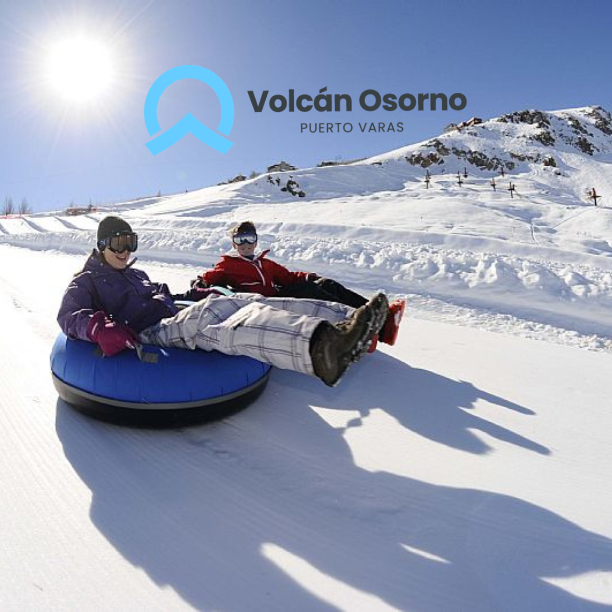 Traslado al Volcán Osorno + trineos