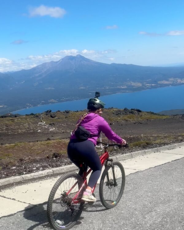 Descenso Mountain bike Volcán Osorno